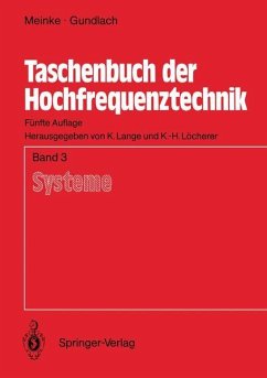 Taschenbuch der Hochfrequenztechnik - Meinke, Hans H.;Gundlach, Friedrich-Wilhelm