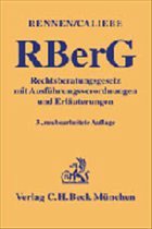 Cover RBerG Rechtsberatungsgesetz