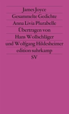 Gesammelte Gedichte. Anna Livia Plurabelle - Joyce, James