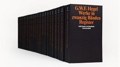 Werke in 20 Bänden mit Registerband, 20 Teile - Hegel, Georg Wilhelm Friedrich