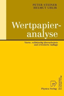Wertpapieranalyse - Steiner, Peter; Uhlir, Helmut