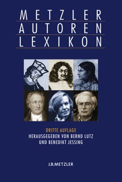 Cover Metzler Autoren Lexikon