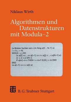 Algorithmen und Datenstrukturen mit Modula - 2 - Wirth, Niklaus