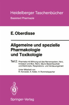 Allgemeine und spezielle Pharmakologie und Toxikologie - Oberdisse, Eckard