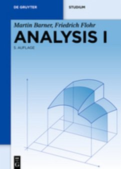 Analysis I - Barner, Martin;Flohr, Friedrich