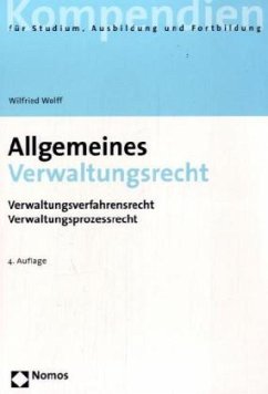 Allgemeines Verwaltungsrecht - Wolff, Wilfried