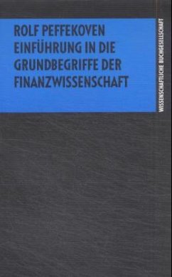 Cover Einführung in die Grundbegriffe der Finanzwissenschaft