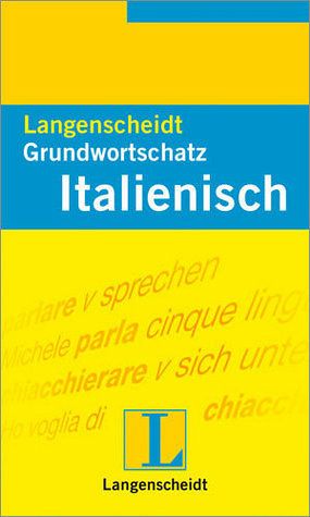 Langenscheidt Grundwortschatz Italienisch - Buch