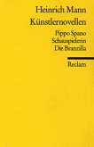 Künstlernovellen Künstlernovellen