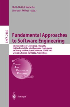 Fundamental Approaches to Software Engineering - Kutsche, Ralf-Detlef / Weber, Herbert (eds.)