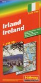 Hallwag Straßenkarte Irland. Ireland. Irlande. Irlanda