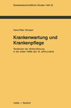 Krankenwartung und Krankenpflege - Schaper, Hans-Peter