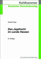 Cover Das Jagdrecht im Lande Hessen