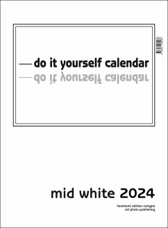 Mini White 2025  Blanko Mini A4 Format