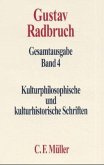 Kulturphilosophische und kulturhistorische Schriften / Gesamtausgabe, 20 Bde. Bd.4