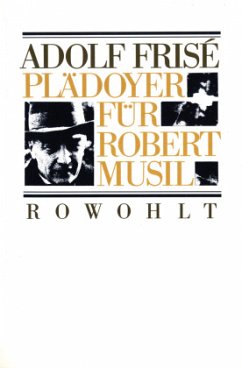 Cover Plädoyer für Robert Musil