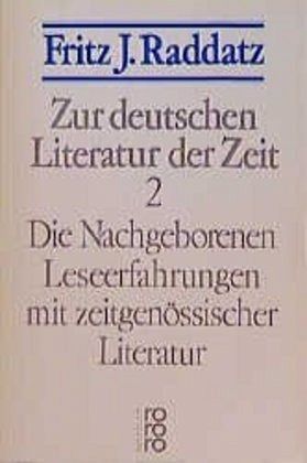 Zur deutschen Literatur der Zeit
