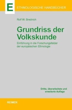 Cover Grundriß der Volkskunde