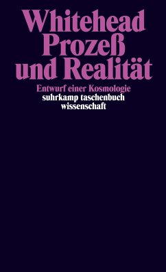 Prozeß und Realität - Whitehead, Alfred North