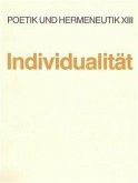 Individualität / Poetik und Hermeneutik Bd.13