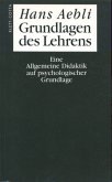 Grundlagen des Lehrens