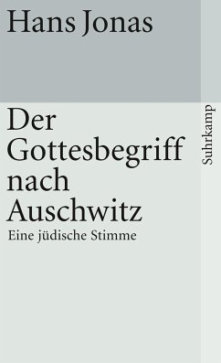 Der Gottesbegriff nach Auschwitz - Jonas, Hans