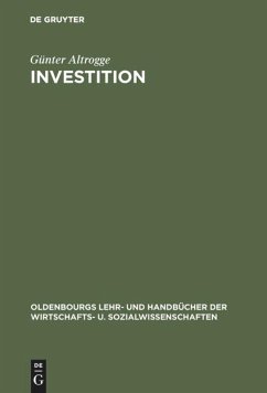 Investition - Altrogge, Günter