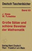 Grosse Sätze und schöne Beweise der Mathematik