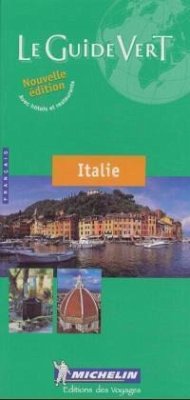 Cover Michelin Le Guide Vert Italie