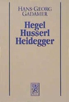 Neuere Philosophie / Gesammelte Werke 3, Tl.1 - Gadamer, Hans-Georg;Gadamer, Hans-Georg