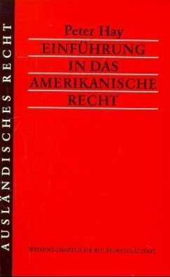 Cover Einführung in das amerikanische Recht