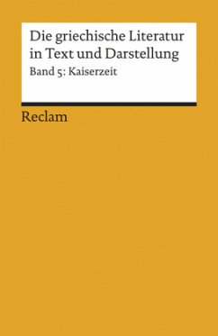 Cover Die griechische Literatur in Text und Darstellung