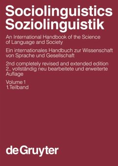Sociolinguistics / Soziolinguistik. Volume 1 - Ammon, Ulrich et al. (ed.)