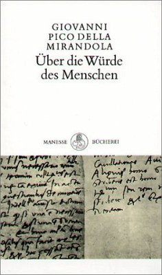 Cover Über die Würde des Menschen