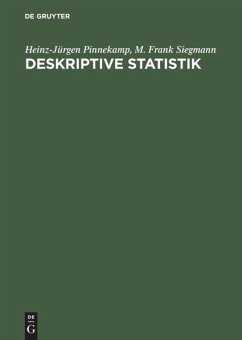 Deskriptive Statistik - Pinnekamp, Heinz-Jürgen;Siegmann, M. Frank