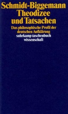 Theodizee und Tatsachen - Schmidt-Biggemann, Wilhelm