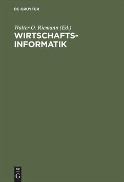 Wirtschaftsinformatik - Riemann, Walter O. (Hrsg.)