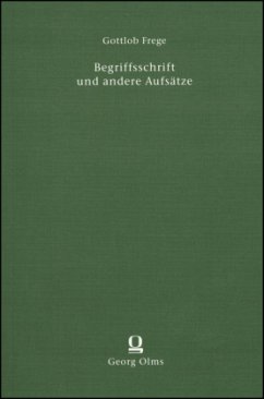 Begriffsschrift und andere Aufsätze - Frege, Gottlob