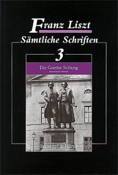 Sämtliche Schriften Band 3 / Sämtliche Schriften, 9 Bde. Bd.3 - Liszt, Franz