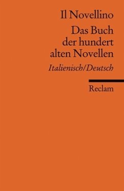 Cover Il Novellino. Das Buch der hundert alten Novellen