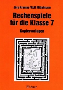 Cover Rechenspiele für die Klasse 7