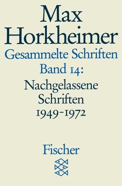 Gesammelte Schriften in 19 Bänden - Horkheimer, Max