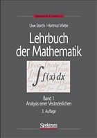 Lehrbuch der Mathematik, Band 1 - Storch, Uwe / Wiebe, Hartmut