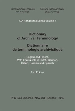 Dictionary of Archival Terminology