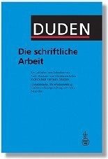 Duden - Die schriftliche Arbeit - kurz gefasst - Niederhauser, Jürg