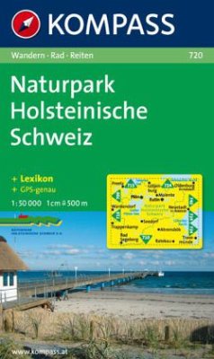 Kompass Karte Naturpark Holsteinische Schweiz