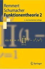Funktionentheorie 2 - Remmert, Reinhold; Schumacher, Georg