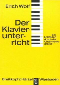 Der Klavierunterricht - Wolf, Erich