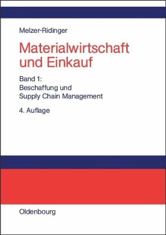 Materialwirtschaft und Einkauf - Melzer-Ridinger, Ruth