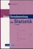 Kleine Formelsammlung zur Statistik